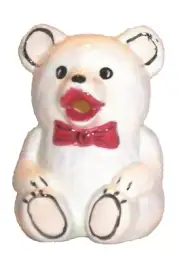 ++=Bear d*268 06.267 Ceramic White Bear Creamer / Pitcher