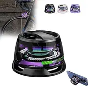 Cyber G200 Magnetic Mini Bluetooth Speaker - Portable Wireless Small Speaker, Multifunctional (Black)