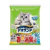 在飛比找遠傳friDay購物優惠-日本Unicharm消臭大師 尿尿後消臭貓砂-肥皂香 (5L