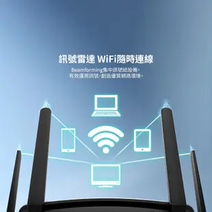 TOTOLINK A720R AC1200雙頻 Wifi 分享器 無線 路由器 MOD埠 無線基地台