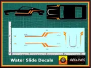 1/64 '69 Ford Torino Talladega Decal SCR-0103