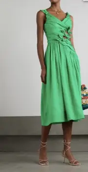 Zimmermann Tiggy Bow Midi dress - New With Tags- RRP$750 AUD