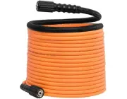 Upgraded Durable Pressure Washer Hose 50FT 1/4", Kink Resistant Power Washer ...