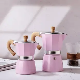 咖啡壺套裝土耳其鋁製八角壺義大利咖啡摩卡壺歐式煮咖啡器具用品