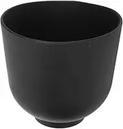 Mixing Mask Bowl, Multi Purpose Silicone Mixing Facials Bowl Large Size Professional Pure Color for Kitchen (Black)