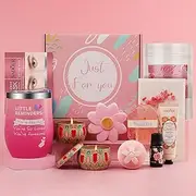 Gifts for Women, Spa Gifts Baskets, Bath Self Care Gifts, Get Well Soon Gifts Christmas,Mother's Day Luxury Unique Gift Ideas for Mom Girlfriend Daughter Teacher Coworkers