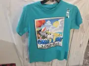 Disney Frozen Olaf Shirt Medium Teal Color NWT.