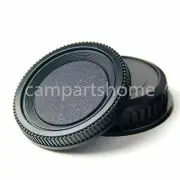 Rear Lens Cap + Front Body Cap for Pentax K PK Camera KR K-3 II K-5 II km Camera