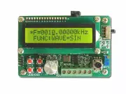single channel DDS signal source function generator 5MHz frequency counter