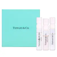 在飛比找Yahoo奇摩購物中心優惠-Tiffany & Co. 蒂芬妮經典香水針管禮盒 3入組 