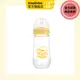 黃色小鴨 媽咪乳感厚質玻璃寬口奶瓶(280ml) 【官方旗艦店】PiyoPiyo