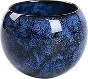 TOPPERFUN Ceramic Tea Cup Elegant and Simple Design for Home and Office for Afternoon Tea Gatherings and Gifting Versatile Ceramic Drinking Cup Unique Kiln Change Finish