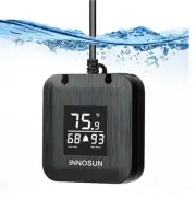 InnoSun T3 Submersible Fresh/Salt Fish Tank Thermometer With Alarm USB Cord (B1)