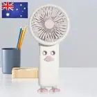 USB Charging Mini Portable Fan Portable Handheld Mist Fan for Girls Women Kids