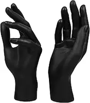 2pcs Hand Jewelry Display Stand Elegant Female Mannequin for Rings Bracelets Gloves Versatile Showcase Prop for Jewelry Presentation with Lifelike Design