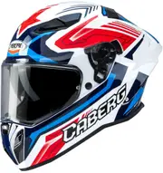 Caberg Drift Evo II Jamara Helmet, white-red-blue, Size 2XL for Men White Red Blue