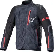[Alpinestars] Rx-5 Drystar Jacket , color: Black/Dark Grey/Red , size: M