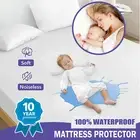 NEW 100% Cotton Waterproof Mattress Protector Bed Matress Double Single BabyCot