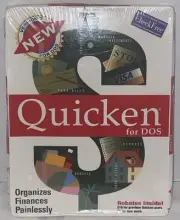 Quicken for DOS, Version 7, Includes 3.5" & 5 1/4" Floppy Disks & Manual New