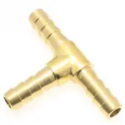 1pc Brass Barb Tee Fitting 1/2" ID Hose for Fuel Boat MettleAir 123-8