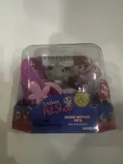 Littlest Pet Shop LPS #5 Magic Motion Pets YUM YUM KITTY Bottle NIP