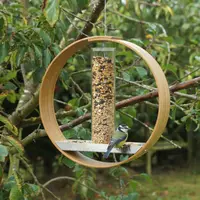 在飛比找蝦皮商城精選優惠-木製蜂鳥餵食器懸掛式野鳥餵食站花園戶外裝飾