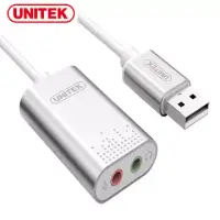 在飛比找博客來優惠-UNITEK 優越者立體聲USB外接式音效卡