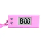 Mini Electronic Clock Silent Easy Operation Mini Digital Desktop Clock Compact