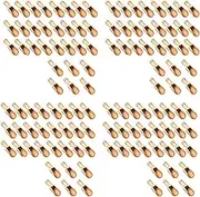Binxind 120 Pcs Mini Wooden Spoon, Mini Bath Salt Spoon, Wooden Candy Spoon, Washing Powder Spoon Spoon Set Baby Spoon