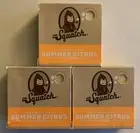 Three (3) Dr. Squatch, Men's Summer Citrus, Light Grit Natural Bar Soaps. 5oz.