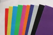 10X10cm 10 Colors Mixed Fly Tying Foam Paper Sheet Thin EVA Fly Tying Materials