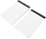 NUOBESTY A5 Pocket Notepad Set of 4 Note Books Withoff Sheets Office Supplies School Notebook Memo Pad for Planing to-do Lists
