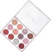 Color Eyeshadow Palette Sparkling Shimmer and Matte Shades for Nightclubs and Parties Versatile Makeup Tray for All Your Eye Makeup Needs