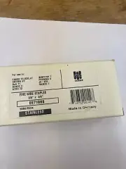 STAPLES 3/8 X 3/8 STAINLESS . 10,000 COUNT. FOR SENCO,BOSTITCH AND FASCO GUNS.