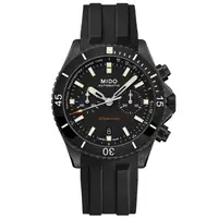 在飛比找PChome24h購物優惠-MIDO 美度 Ocean Star 海洋之星陶瓷計時機械錶