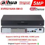 Dahua XVR5216AN-5M-I3 AI 16CH 2HDD Penta-brid WizSense DVR HDCVI/AHD/TVI/CVBS/IP