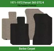 Lloyd Berber Front Row Carpet Mats for 1971-1972 Ferrari 365 GTC/4