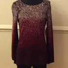 NICK + ZOE DESIGNER OMBRE COLOR SWEATER