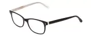 Calabria Ernest 4617 Cat-Eye Reading Glasses +1.25 Matte Black Crystal Men Women