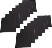 60PCS Black Disposable Napkins Soft and Tableware for Weddings Birthdays Showers Parties of Napkins Each