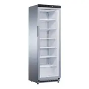 Thermaster Stainless Steel Upright Static Display Freezer XF400SG
