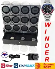 BOXY Brick Automatic Watch Winder System for 12 Watches+6-model:12B4-Brilliant!