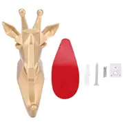 Resin Distinctive Style Animal Shape Bathroom Wall Towel Hanging Hook Coat Hat Keys HangerGiraffe