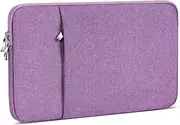 Purple 16.1 Inch Portable Monitor Case, Water Resistant Laptop Display Bag with Accessory Pocket, Size-15.3"x9.8"
