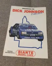 BIANTE BROCHURE 1.18 DICK JOHNSON 1980 BATHURST XD FALCON