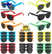 24 Pack Kids Sunglasses Bulk, Kids Sunglasses Party Favor, Sunglasses with UV400