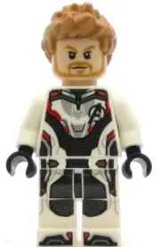 LEGO Super Heroes Minifigure Thor White Jumpsuit (Genuine)
