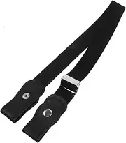 [SAFIGLE] Elastic Waist Belt for Men Women Boys and Girls No Buckle Comfortable Stretch Belt Magnetic Closure for Gym Dress