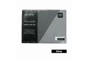 Ardor 1000TC Cotton Rich Reversible Sheet Set Grey KING