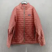 Patagonia Jacket Mens XXL Burl Red Nano Puff Primaloft Full Zip Quilted 84212